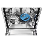 Встраиваемая посудомоечная машина ELECTROLUX EEG63400L/Встраиваемая узкая посудомоечная машина, загрузка на 10 комплектов посуды, сенсорное управление, 8 программ, 44.6x55x82 см, черный, сушка: стандартная (конденсация), индикация на полу: проекция дисплея, фото7
