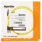 Патч-корд волоконно-оптический Hyperline FC-D2-9-FC/UR-FC/UR-H-1M-LSZH-YL(шнур) SM 9/125 (OS2), FC/UPC-FC/UPC, 2.0 мм, duplex, LSZH, 1 м, фото3