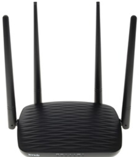 Маршрутизатор Tenda AC5 1200Mbps 11AC wave2Router, MU-MIMO,1Ghz CPU，4X5dbi Antennas, 1X100Mbps WAN, 3x100Mbps LAN,WiFi On/Off Switch,Universal Rep