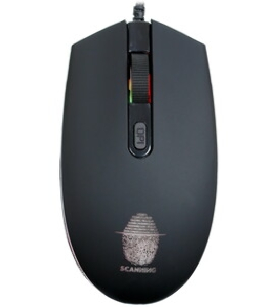 Мышь проводная Qumo Pretender M53 черный, 3200 dpi, USB, кнопки - 4