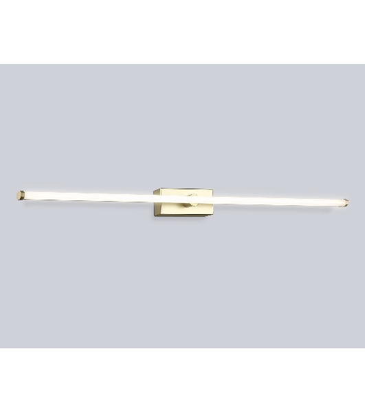 Настенный светодиодный светильник Ambrella light FL6124 GD золото 14W 3000K-6400K 610*45*80