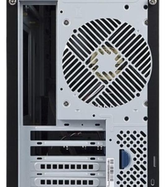 Компьютерный корпус Midi Tower InWin PE689 Black USB 3.0*2+A(HD)+fron fan 120мм*1+rear fan 120мм*1+ 2*2SATA+1*1SATA+Intrusion Switch/holes for SL20” ATX RACKMOUNT*(без блока питания)