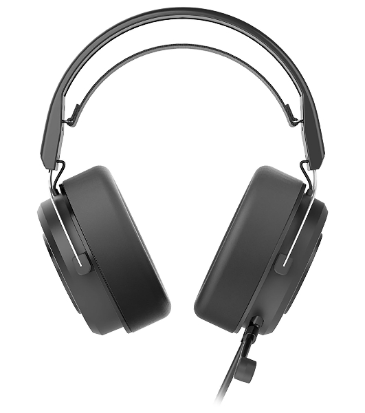 Гарнитура Bloody G535P чёрный/серебристый, проводная, подсветка