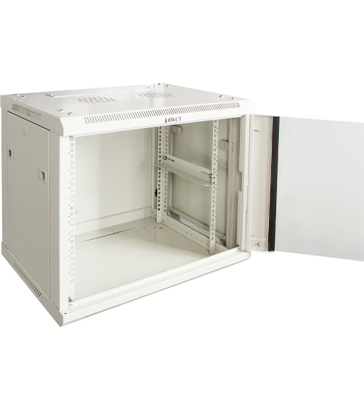 Шкаф настенный серии Pro, 12U 600x450, стеклянная дверь