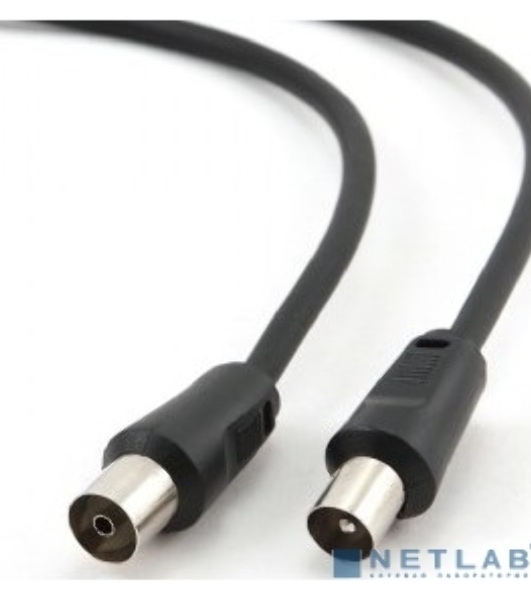 Кабель телевизионный Cablexpert Coaxial M/F, 1.8м