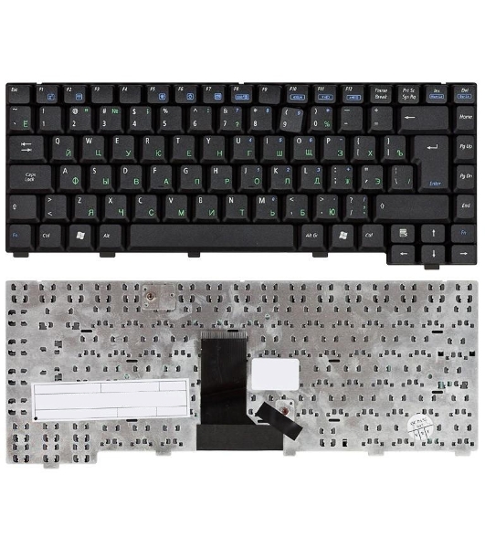 Клавиатура для ноутбука Asus A6R A6 A6M A6Rp A6T A6TC черная