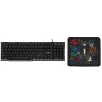 Комплект клавиатура+мышь Oklick 400GMK проводной, USB, 1200 DPI, чёрный, фото12