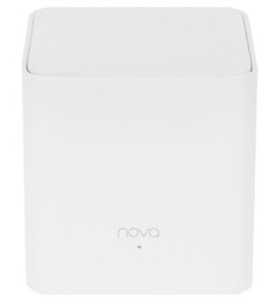 МаршрутизаторTenda nova MW3 (2 роутера) АС1200 Двухдиапазонная Wi-Fi Mesh система, 2 порта fast ethernet RJ45