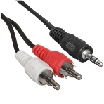 Кабель аудио Cablexpert CCA-458-10M-N, Jack 3.5(M)/2xRCA, 10м, черный, пакет, фото5