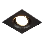 Встраиваемый поворотный точечный светильник Ambrella light TN102744 BK черный IP20 GU5.3 95*95*25, фото9