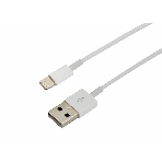 Кабель USB Rexant для iPhone 5/6/7 моделей ОРИГИНАЛ (чип MFI) 1 м белый, фото 1