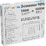 Прожектор уличный Gauss Elementary светодиодный 100Вт корп.алюм.черный, фото 1