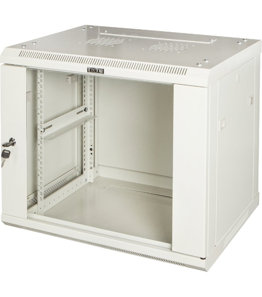 Шкаф настенный серии Pro, 15U 600x800, стеклянная дверь