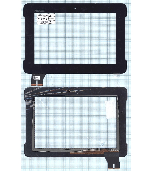 Сенсорное стекло (тачскрин) для Asus PadFone S (PF500KL) Station, черное