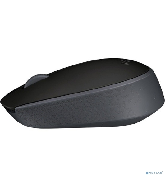 Мышь беспроводная Logitech M171 черный/серый, 1000 dpi, радиоканал, USB, кнопки - 3