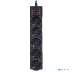 Сетевой фильтр Perfeo 'POWERX', PF_A4714 (1,8 м, 5 розеток, черный), фото 1