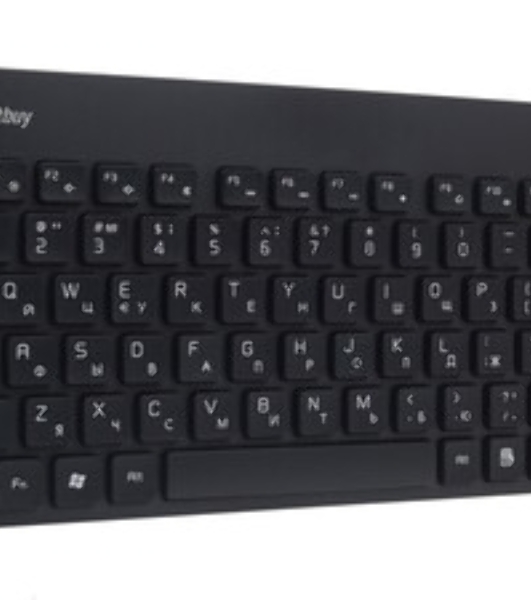 Комплект клавиатура+мышь Smartbuy 220349AG беспроводной, USB, 1600 DPI, чёрный