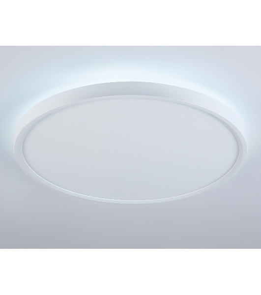 Потолочный светодиодный светильник Ambrella light FZ3005 WH белый IP44 33W+10W 6400+6400К D370*40 (Без ПДУ)