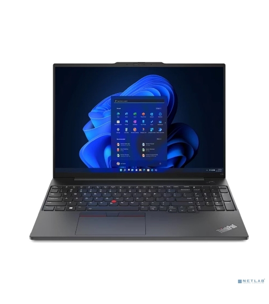 Ноутбук Lenovo ThinkPad E16 Gen 2/16'/IPS/AMD Ryzen 7 7735HS/16GB/512GB SSD/AMD Graphics/No OS/1.8kg