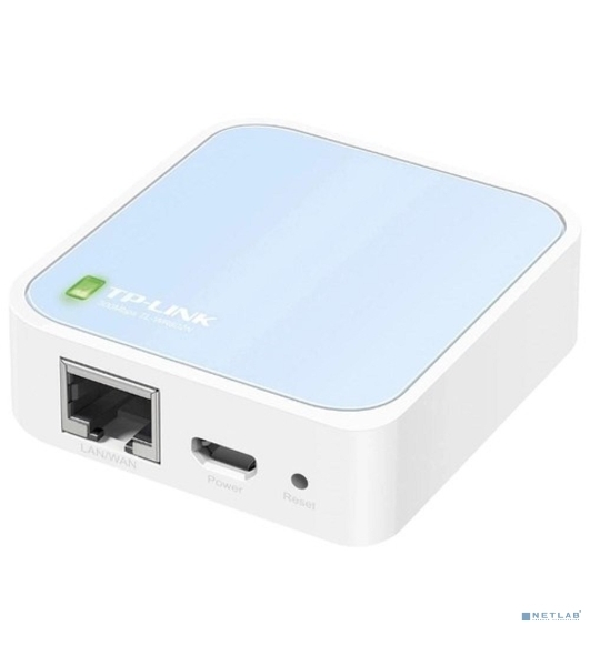 Беспроводной Nano маршрутизатор TP-Link TL-WR802N серии N, скорость до 300 Мбит/с