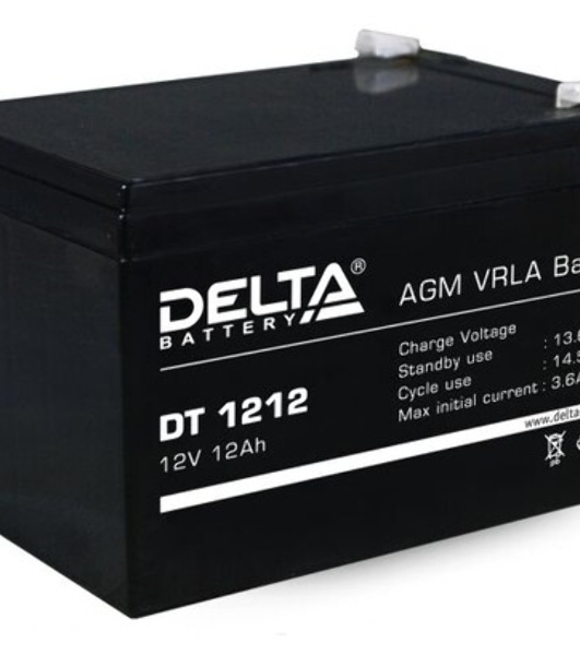 Батарея для ИБП Delta DT 1212 (12V, 12Ah)