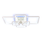 Потолочный светодиодный светильник FA5306/4+2 WH белый 176W 800*550*140 (ПДУ РАДИО 2.4G), фото3