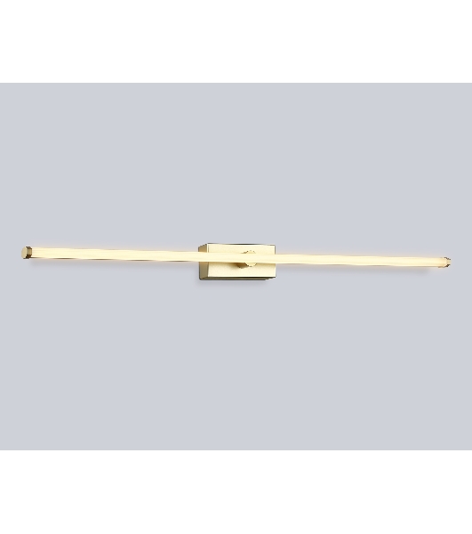 Настенный светодиодный светильник Ambrella light FL6124 GD золото 14W 3000K-6400K 610*45*80