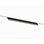 Трековый светильник GL2365 BK черный IP20 20W 3CCT 3000-6400K 48V 400*10*73, фото9