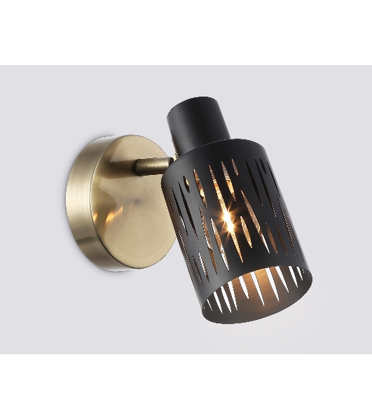 Светильник Ambrella light TR8667 BK/SB чёрный/бронза E14 max 60W 180*100*150