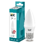 Лампа светодиодная IEK LLE-C35-7-230-40-E27 ECO C35 свеча 7Вт 230В 4000К E27, фото4