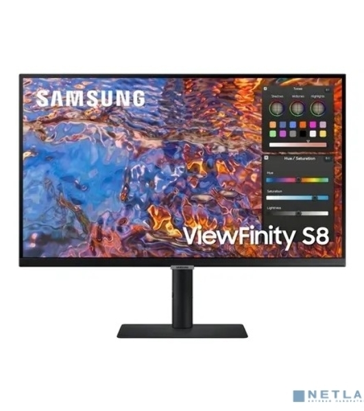Монитор 27' Samsung S27B800PXI IPS 3840x2160, 60 Гц, 5 мс, 350 кд/м², 16:9, 1xHDMI, 1xDP, 4xUSB-A 3.0, 1xUSB-C, черный