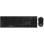 Комплект клавиатура+мышь Oklick 620M проводной, USB, 1200 DPI, чёрный, фото17