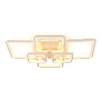 Потолочный светодиодный светильник FA5306/4+2 WH белый 176W 800*550*140 (ПДУ РАДИО 2.4G), фото 1