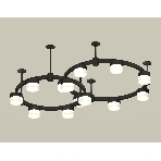 Светильник Ambrella light XR92221002/13 SBK/FR черный песок/белый матовый GX53 (A9222, A9227, C9238, C9232, N8401), фото3