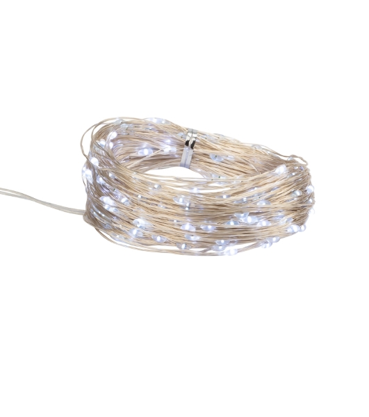 Гирлянда 'Роса' с трансформатором 30 м, 300 LED, белое свечение Neon-night