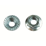 Гайка М10 с насечкой (уп. 100 шт) ДКС CM101000, фото 1