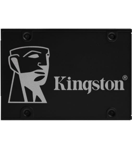 Накопитель SSD Kingston KC600, 512Gb, 2.5', SATA III, R/W 550/520