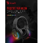 Гарнитура Bloody G230P чёрный, проводная, USB, подсветка, фото16