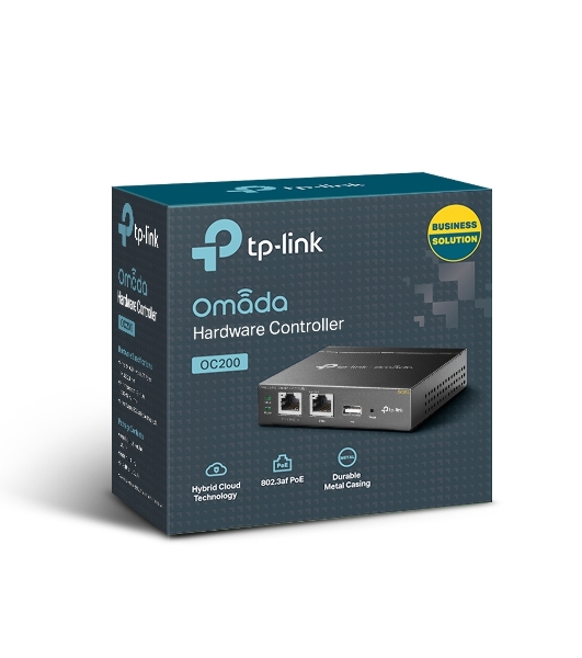 Контроллер TP-Link Omada OC200 10/100BASE-TX черный
