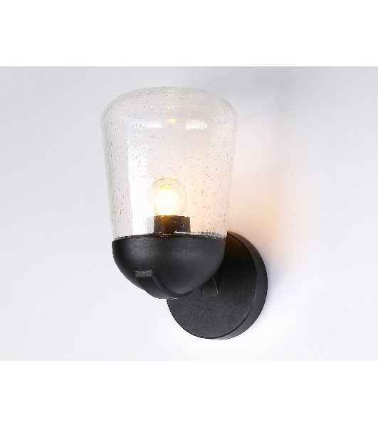Светильник Ambrella light ST2081 BK/CL черный/прозрачный IP54 E27 max 40W 260*150*185