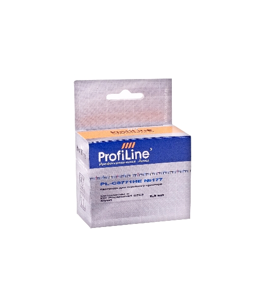 Картридж струйный ProfiLine PL-C8771HE №177 для принтеров HP 8253 Cyan водн