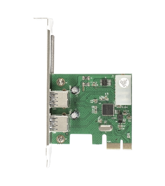 Контроллер ExeGate EXE-319 PCI-E 2.0, 2*USB 3.0 ext, разъем доп.питания (OEM)