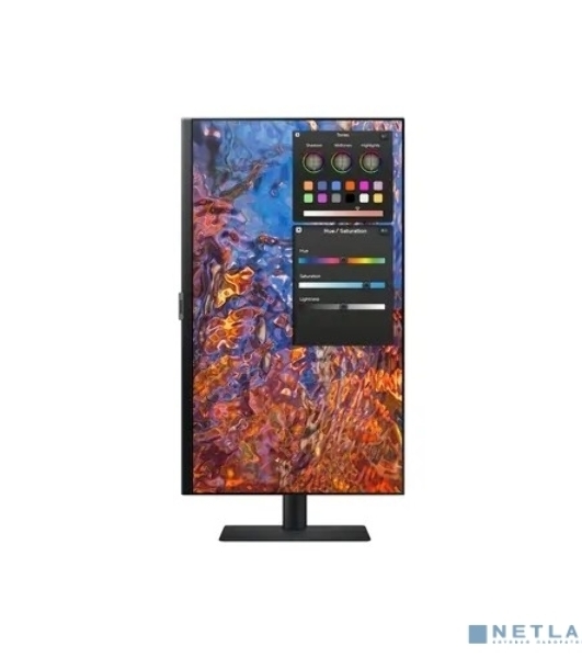 Монитор 27' Samsung S27B800PXI IPS 3840x2160, 60 Гц, 5 мс, 350 кд/м², 16:9, 1xHDMI, 1xDP, 4xUSB-A 3.0, 1xUSB-C, черный