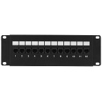 Патч-панель Lanmaster LAN-PPF12U5E/W 19' 1U 12xRJ45 кат.5e UTP, фото2