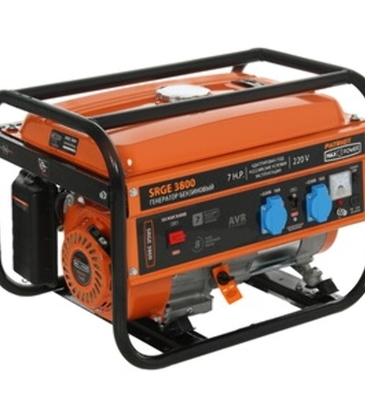 Электрогенератор бензиновый Patriot Max Power SRGE 3800, 3 кВт, 78 дБ, 43.6 кг