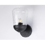Светильник Ambrella light ST2081 BK/CL черный/прозрачный IP54 E27 max 40W 260*150*185, фото 1