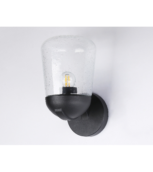 Светильник Ambrella light ST2081 BK/CL черный/прозрачный IP54 E27 max 40W 260*150*185