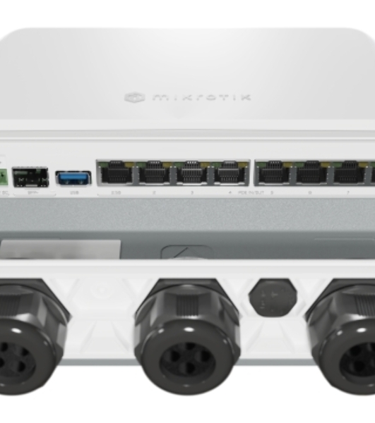 Маршрутизатор/RB5009UPr+S+OUT Wired router 2.5 Gigabit Ethernet, Gigabit Ethernet White