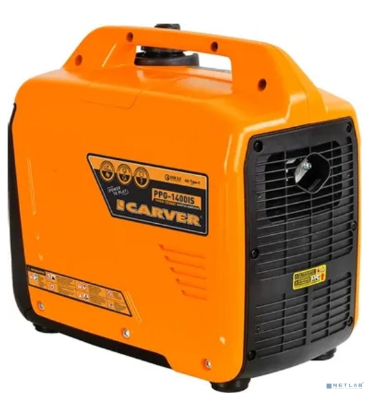Генератор бензиновый Carver PPG-1400IS, 1.4 кВт
