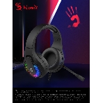 Гарнитура Bloody G230P чёрный, проводная, USB, подсветка, фото14